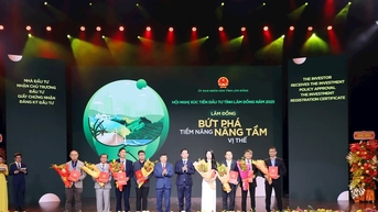 Lâm Đồng chấp thuận 9 chủ trương đầu tư, với tổng vốn trên 35.000 tỷ đồng