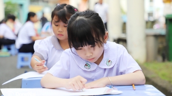 Hơn 200 học sinh thi vẽ tranh Những biểu tượng văn hóa Việt Nam và Nhật Bản