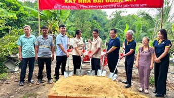 Khởi công xây dựng nhà Đại đoàn kết tại Phường Trảng Bàng
