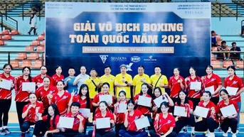 Boxing nữ Hà Nội giành ngôi Nhất toàn đoàn Giải vô địch boxing toàn quốc