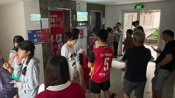 TP Hồ Chí Minh: Cháy căn hộ tầng 15 chung cư Tam Phú, cư dân hoảng loạn tháo chạy