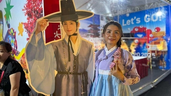 Hàn Quốc dựng mô hình Park Bo Gum, thu hút khách tham quan tại Lễ hội Văn hóa Thế giới