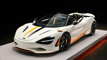 McLaren 750S Spider Triple Color ដ៏កម្រនឹងដាក់លក់ដេញថ្លៃ