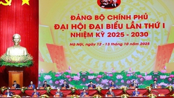 Khai mạc Đại hội đại biểu Đảng bộ Chính phủ lần thứ I