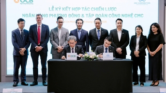 OCB ký kết hợp tác chiến lược cùng tập đoàn công nghệ CMC