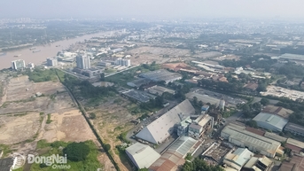 Khu vực ưu tiên 1 tại Khu công nghiệp Biên Hòa 1 đã có 73% diện tích đất sạch