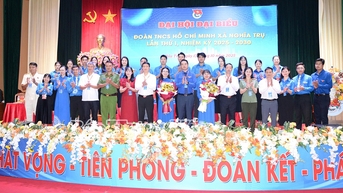 មហាសន្និបាតលើកទី១ គណៈប្រតិភូសហភាពយុវជនកុម្មុយនិស្តហូជីមិញ ឃុំ Nghia Tru អាណត្តិ ២០២៥ - ២០៣០