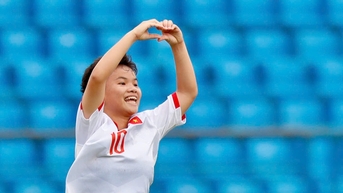 독일에서 돌아온 베트남 U17 여자팀이 아시아 예선에서 압도적인 승리를 거머쥐었습니다.