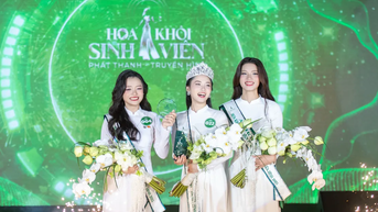 Nguyen Ngoc Phuong Trinh이 2025년 미스 라디오-텔레비전 학생으로 선정되었습니다.