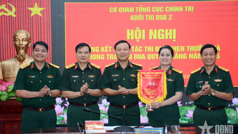 Khối thi đua số 2, Cơ quan Tổng cục Chính trị tổng kết công tác thi đua khen thưởng năm 2025