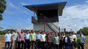 សហគ្រាស Dak Lak សាងសង់ផ្ទះសប្បុរសធម៌ជូនជនក្រីក្រនៅប្រទេសឡាវ