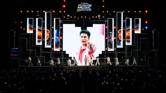 Prime Night의 신나는 분위기 - VPBank Dat Sen Hong 뮤직 마라톤 2025