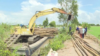 Tây Ninh: Nước lũ dâng cao, hàng nghìn hecta lúa và cây ăn trái vùng Đồng Tháp Mười bị đe dọa