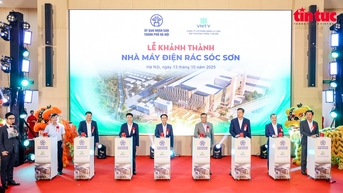 Khánh thành Nhà máy điện rác lớn nhất Việt Nam