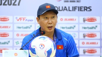 HLV Kim Sang-sik đặt mục tiêu giành trọn 3 điểm trong trận tái đấu với Nepal