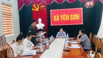 ក្រសួងការបរទេសចុះពិនិត្យ និងក្តាប់ការអនុវត្តបទប្បញ្ញត្តិច្បាប់ស្តីពីការគ្រប់គ្រងព្រំដែនទឹកក្នុងឃុំយ៉េនសឺន និងឃុំហ្វៀងខូយ។