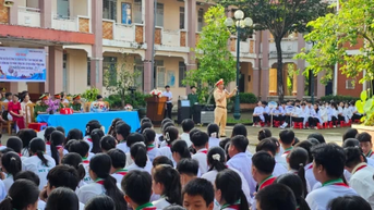 ឃោសនា និងផ្សព្វផ្សាយច្បាប់ដល់សិស្សានុសិស្ស