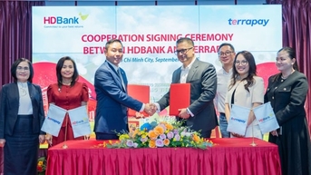 HDBank hợp tác TerraPay mở rộng mạng lưới kiều hối toàn cầu