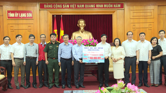 Đà Nẵng hỗ trợ các tỉnh Cao Bằng, Lạng Sơn, Bắc Ninh khắc phục hậu quả bão số 11