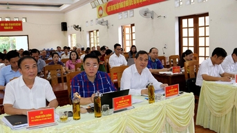 Hội nghị Ban Chấp hành Đảng bộ phường Mỹ Lâm lần thứ I, khóa I (mở rộng)