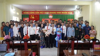 មហាសន្និបាតលើកទី១ គណៈប្រតិភូគណៈកម្មាធិការរណសិរ្សមាតុភូមិវៀតណាម ឃុំបាន ឧសភា អាណត្តិ ២០២៥-២០៣០