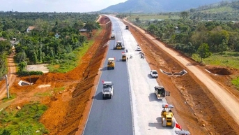 បញ្ចប់ផ្លូវល្បឿនលឿន Khanh Hoa - Buon Ma Thuot 20 គីឡូម៉ែត្រមុនថ្ងៃទី 19 ខែធ្នូ