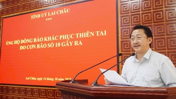 Ủng hộ đồng bào bị thiệt hại bởi bão số 10 (Bualoi)