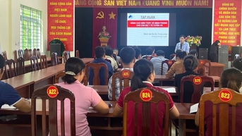 Tập huấn, khám điều tra dịch tễ bệnh phong tại xã Quảng Lâm