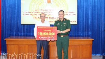 Trung ương Hội Nạn nhân chất độc da cam/dioxin Việt Nam làm việc với Hội Nạn nhân chất độc da cam/dioxin tỉnh