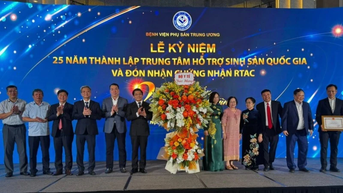 Trung tâm Hỗ trợ sinh sản Quốc gia nhận Chứng nhận RTAC quốc tế