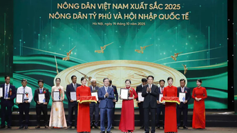 Tôn vinh 63 nông dân xuất sắc và 32 nhà khoa học của nhà nông