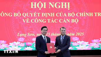 លោក Hoang Quoc Khanh ត្រូវបានតែងតាំងឱ្យកាន់តំណែងជាលេខាគណៈកម្មាធិការបក្សខេត្ត Lang Son។