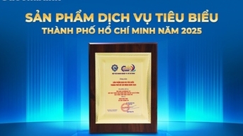 Sacombank ទទួលបានកិត្តិយសជាលើកទី៣ ជា “ផលិតផល និងសេវាកម្មឆ្នើមរបស់ទីក្រុងហូជីមិញ”