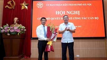 Ông Nguyễn Xuân Lưỡng được bổ nhiệm giữ chức Phó Giám đốc Sở Nội vụ Hà Nội