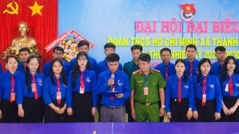 Đại hội Đoàn Thanh niên Cộng sản Hồ Chí Minh xã Thạnh Mỹ Tây,
nhiệm kỳ 2025 - 2030