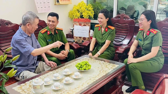 ប៉ូលីសហាណូយនៅជិតប្រជាជន ដឹកនាំគ្រប់សកម្មភាពបម្រើប្រជាជន។