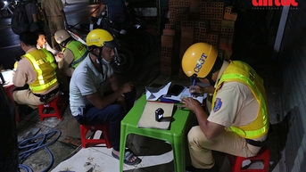 CSGT TP Hồ Chí Minh xử lý hơn 6.000 trường hợp vi phạm sau 4 ngày ra quân cao điểm