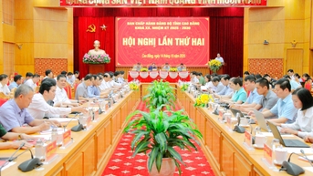 Hội nghị lần thứ hai Ban Chấp hành Đảng bộ tỉnh khóa XX, nhiệm kỳ 2025 - 2030