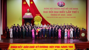 Khẩn trương cụ thể hóa Nghị quyết Đại hội đai biểu Đảng bộ TP Hồ Chí Minh lần thứ nhất