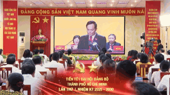 ប្រជាជនក្នុងវួដ Tan Phuoc និងតំបន់ពិសេស Con Dao ដាក់សេចក្តីទុកចិត្តក្នុងសមាជ