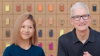CEO Tim Cook bất ngờ tham gia livestream bán iPhone Air tại Trung Quốc
