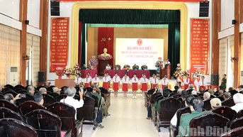 Đại hội đại biểu Hội Thương binh nặng tỉnh Ninh Bình lần thứ I, nhiệm kỳ 2025-2030