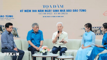 Nhà báo Đào Tùng - người truyền lửa cho thế hệ những người làm báo
