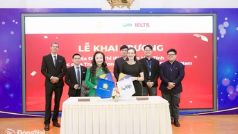 Trường song ngữ Á Châu hợp tác với IDP Việt Nam tổ chức thi cấp chứng chỉ Anh ngữ quốc tế IELTS