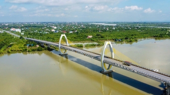 Hai Phong បង្កើតប្រព័ន្ធដឹកជញ្ជូនតភ្ជាប់ និងពង្រីកលំហ។