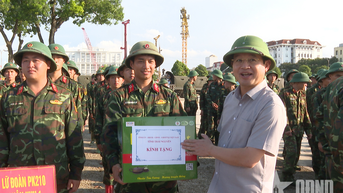 ថៃ ង្វៀន លា​ទាហាន​ត្រឡប់​ទៅ​អង្គភាព​របស់​ខ្លួន