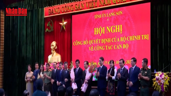[វីដេអូ] សមមិត្ត Hoang Quoc Khanh កាន់តំណែងជាលេខាគណៈកម្មាធិការបក្សខេត្ត Lang Son
