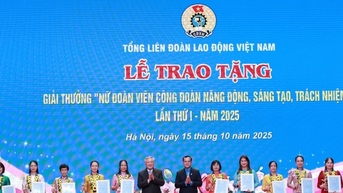 Tôn vinh nữ đoàn viên Công đoàn năng động, sáng tạo, trách nhiệm