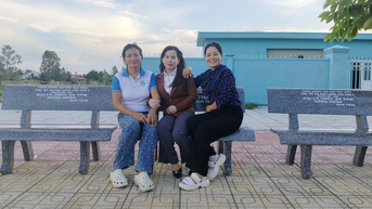 សហព័ន្ឋនារីឃុំ Dai Lanh សម្ពោធគម្រោង "សួនឧទ្យាន"