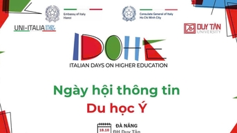 Ngày hội du học Ý tại Đại học Duy Tân